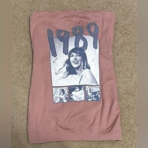 Official 1989 (Taylor's Version) Pink Crewneck Size 2X BRAND NEW, NEVER WORN